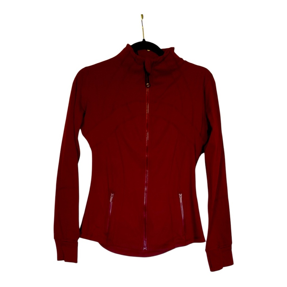 Women's Burgundy Jacket Lululemon.